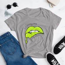 Lime Green Drip Tee