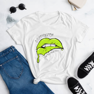 Lime Green Drip Tee